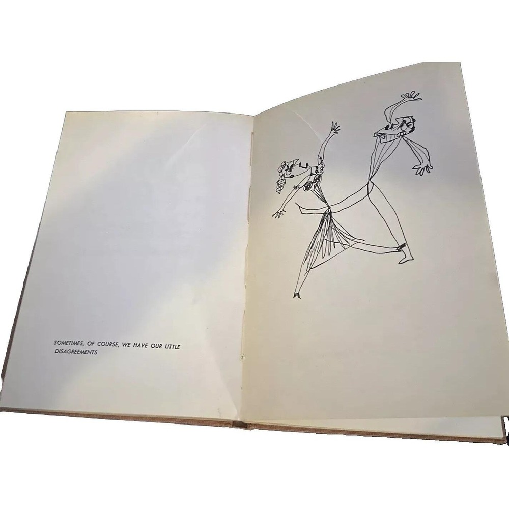 TILL DEATH DO US PART Book William Steig Some Ballet Notes Marriage 1st ed 1947 - Picture 8 of 13